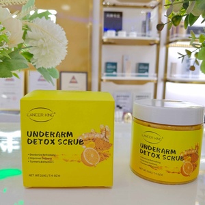 Exfoliante Corporal de Cúrcuma Personalizado, Exfoliación Suave, Desodorante, Refrescante, Mejora la Opacidad, Exfoliante Desintoxicante para Axilas y Piel Oscura - Product Image 2