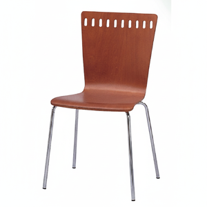 เก้าอี้รับประทานอาหารไม้สีดำ - Product Image 1
