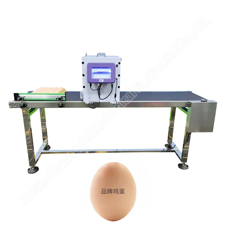 Máquina de impresión de estampado de huevos Máquina de tampografía de bandeja de huevos Impresora de huevos de gallina