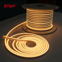 Nouveau néon LED flexible extérieur 6x12mm IP65 en silicone 12V/24V résistant aux UV et aux brumes salines, courant constant IC, garantie 5 ans