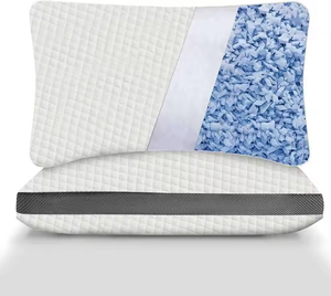 Almohada de espuma viscoelástica de masaje suave de alta calidad <span class=keywords><strong>JYM</strong></span>, diseño de cama de hotel cómodo, adecuado para dormir de lado, cuidado del sueño - Product Image 1