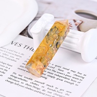Hot Selling Heils tein Hochwertiger hand polierter Sechseck Crazy Achat Natural Crystal Tower Point für Energie