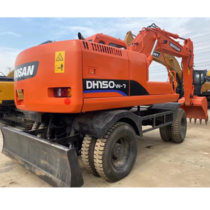 Doosan รถขุด DH150W-7มือสอง Doosan รถขุด DH150W-7 DH130W Doosan DH210W DX150W-9C ขุดมือสอง - Product Image 1