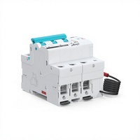 Disjoncteur intelligent TOSM1-100 3P, interrupteur à air, télécommande sans fil pour maison intelligente, protection contre les surtensions/sous-tensions