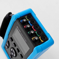 Analyseur de qualité d'alimentation triphasé MEATROL ME440, enregistreur de données portable avec écran TFT de 3,5 pouces, précision de classe 0,5s