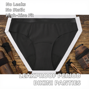 Culotte OEM réutilisable anti-fuite pour femme, taille basse, découpe laser, pour flux moyen, couleur unie, usage quotidien - Product Image 2