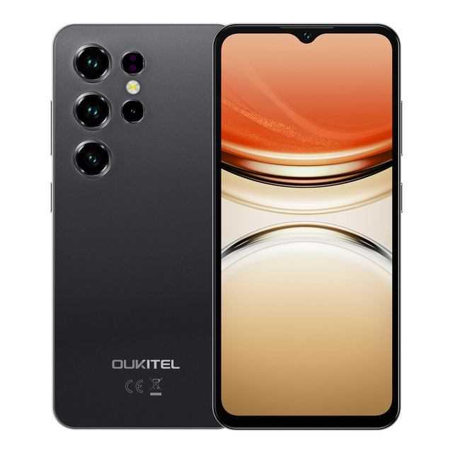 Original Oukitel C2 Smartphone 4GB+64GB 6.6 Inch 60 Hz HD Screen Dual Sim Unlocked BT5.0 Android 15 Smart Cellphone Mobile Phone