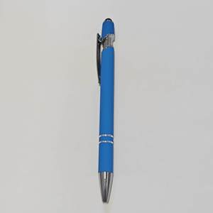 Bolígrafo Metálico de Aluminio Estilo Prensa Meiji, Bolígrafo Multicolor con Punta Táctil Capacitiva, Escritura Fluida, Logotipo Personalizable, Oficina - Product Image 2
