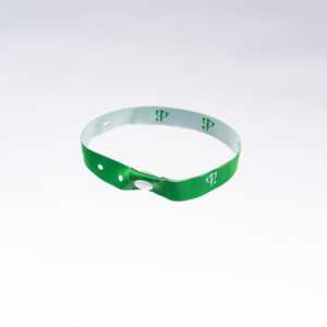 צמידי זיהוי לקידום מכירות פר propagand פרגמנט צמידים ממוחזרים ידידותיים לסביבה בצורת L מסיבת קונצרט מועדון רצועת יד - Product Image 4