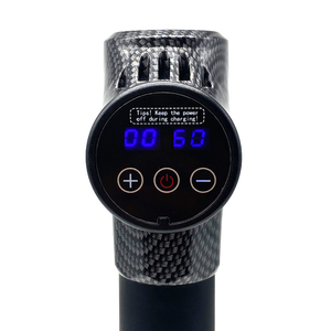 <span class=keywords><strong>Mini</strong></span> Pistola de Masaje Silenciosa con 6 Cabezales, Adaptador Terapéutico, Calor, Percusión de Tejido Profundo, Vibrador Silencioso para Aplicación Corporal - Product Image 3