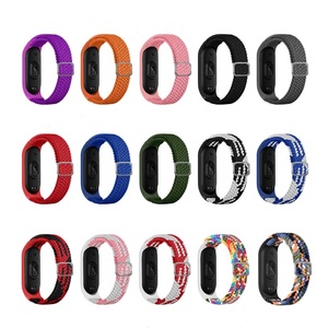 Bracelet en nylon réglable et tressé pour Xiaomi <span class=keywords><strong>Band</strong></span> 3/4/5/<span class=keywords><strong>6</strong></span>/7, bracelet de remplacement pour montre intelligente - Product Image 4