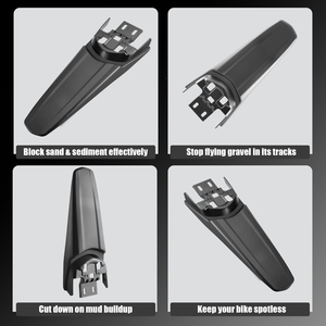 Protection arrière étendue pour moto, garde-boue arrière allongé en plastique, compatible avec les modèles Light X S X160 X260 - Product Image 5