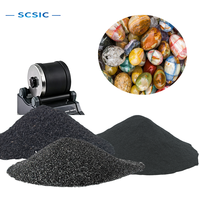 60/90/180/220/800 #   Grains de carbure de silicium noir abrasifs pour le débavurage, le raffinage et le polissage du grès, et comme média de sablage