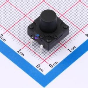 TSW12111-115B511BA Tactile <b>Switch</b> Through hole-4P,11.7x11.5mm <b>Switch</b> Single Pole Single Throw Round Button 2.8N 11.7mm - Product Image 1