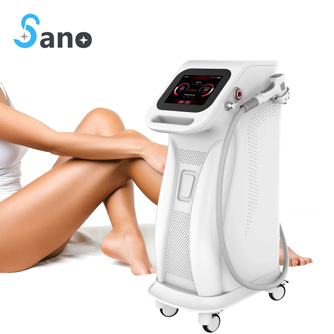 Venda quente Sanhe Beauty para 3 comprimento de onda 808nm 755 808 1064NM máquina de depilação a laser de diodo