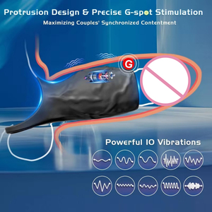 Vibrerende penishoes & <span class=keywords><strong>ring</strong></span>, seksspeeltjes voor mannelijke koppels met G-spot stimulatie - Product Image 2