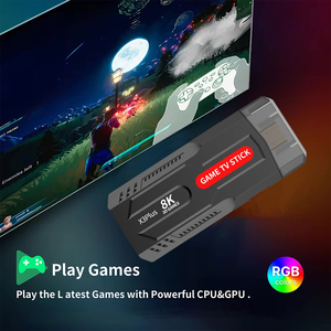 X3 Plus Game Stick 4K Dual System TV Box 64G 30000 Games Retro Video Game <strong>Console</strong> 2.4G Wilress Controller Wiisun - Product Image 3