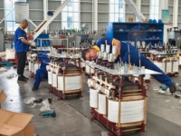 Transformateur triphasé immergé dans l'huile 100 KVA 200 KVA 315 KVA 380V 35KV 11KV 50Hz pour distribution d'énergie