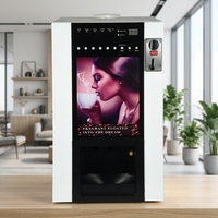 Distributeur automatique turc LE302B de café de chef-d 'œuvre instantané de café avec le paiement multiple de pièce de monnaie