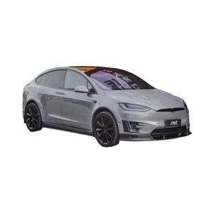 ชุดแต่งคาร์บอนไฟเบอร์สไตล์ Top สำหรับ Tesla Model X ประกอบด้วยลิ้นหน้า สเกิร์ตข้าง ดิฟฟิวเซอร์ สปอยเลอร์ ซุ้มล้อ - ใหม่ - Product Image 1