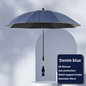 Nouvelle <span class=keywords><strong>poussette</strong></span> pour bébé 8K <span class=keywords><strong>Parasol</strong></span> universel avec pince réglable Protection UV <span class=keywords><strong>Parasol</strong></span> de <span class=keywords><strong>poussette</strong></span> imperméable - Product Image 6