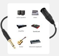 Nouveau Câble Audio Professionnel XLR Femelle en Gros, Blindage Tressé Durable, Idéal pour le Son Live