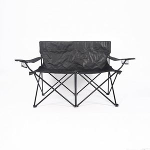 Modern Design Folding Camp <b>Chair</b> Tilting Carrying Features for Outdoor Camping <b>Beach</b> BBQ Park Use Stainless Steel Frame for 2 - Product Image 5