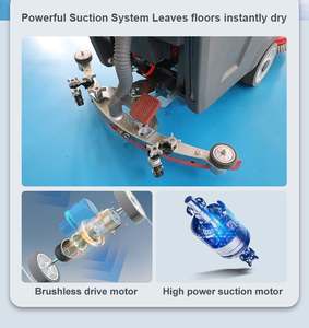 Gewerbliche Bodenreinigungsmaschinen Reinigungsgerät Bodenschrubber Professionelle Bodenreinigungsmaschine - Product Image 6