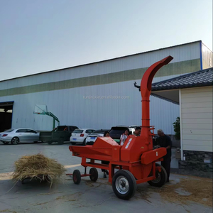 آلة تقطيع العشب للماشية من رونجين، قاطعة سيلاج 8 طن، آلة قطع العشب، آلة تقطيع القش الكبيرة مع محرك ديزل - Product Image 2