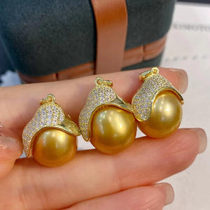 จี้เงินแท้ S925 สำหรับใส่ลูกปัด DIY ขนาด 11-13 มม. สำหรับทำสร้อยคอ-ประเภทสินค้า จี้มุก จี้ประดับ - Product Image 4