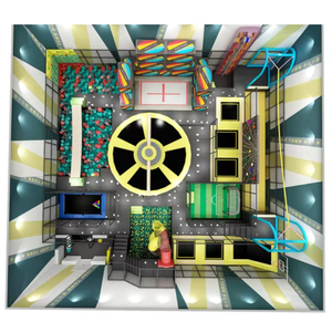 Nuevo Diseño de Parque de Trampolines Interior, Centro de Juegos Interactivo con Trampolines para Niños y Adultos, Capacidad Máxima 500 Personas - Product Image 4