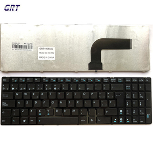 New SP Laptop <b>Keyboard</b> for ASUS K52 K52J K52JB K52JC K52JK K52JR K52F with Frame Spanish Layout Teclado OEM Factory Price Good - Product Image 1