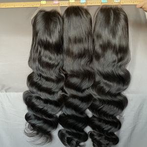 Pelucas de Cabello Brasileño con Frente de Encaje al por Mayor, Venta a Granel, Peluca de Cabello Humano 13x4 con Frente de Encaje, Peluca Frontal HD con Ondas Suaves - Product Image 3