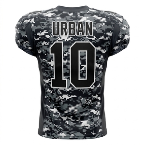 Nueva Camiseta de Fútbol Americano 2026 con Estampado Digital Personalizado, Unisex, Camuflaje, Cuello en V, Transpirable, Malla 100% Poliéster, Pantalones Acolchados - Product Image 2