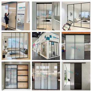 Tiêu Chuẩn Châu Âu Phổ Biến Trượt Cửa Kính Hiện Đại Kính Tự Động Cửa Trượt Hệ Thống Cực Hẹp Nội Thất Cửa Trượt - Product Image 5