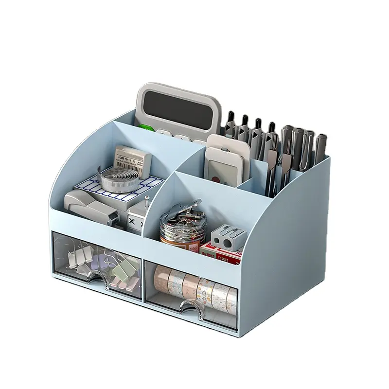 Kleine Opslag & Organisatoren Duurzame Eco-Vriendelijke Producten Stapelbare Staande Plastic Opbergdoos Organizer