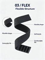 Meistverkauftes Atmungsaktives Wasserdichtes Nylon Garmin Enduro/Descent/TACTIX DELTA/Fenix 6X 26mm Smartwatch-Armband Verstellbarer Weicher Haken