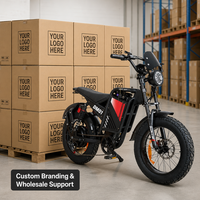 Vélo électrique Fat Bike 60V 2000W, pneus 20x4.0, batterie lithium 60V 30Ah, frein à disque hydraulique, fourniture d'usine
