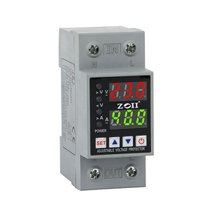 Có thể điều chỉnh một pha hơn Điện áp bảo vệ ổn định 110V 220V <span class=keywords><strong>AC</strong></span> hiện tại Đồng và PC vật liệu với màn hình LCD hiển thị - Product Image 2