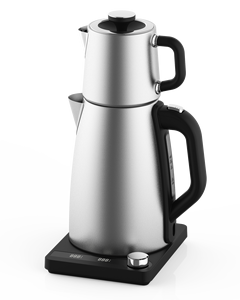 Juego de Tetera Turca de 1.8L, Tetera Doble con Tetera de 0.8L, Control Digital de Temperatura para el Hogar y la Oficina - Product Image 2