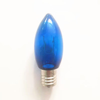 Nouvel arrivage Ampoule à filament flexible incurvé C9 LED Style vintage Transparent Ampoules de Noël claires
