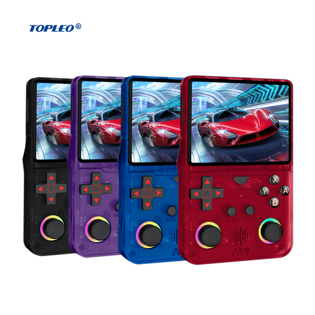 Topleo Handheld Game Players 3.5 Inch IPS Screen 18000 Games HD Output Retro Video Game Consoles