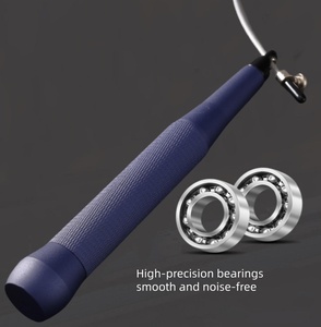 <span class=keywords><strong>Cuerda</strong></span> <span class=keywords><strong>de</strong></span> saltar <span class=keywords><strong>de</strong></span> velocidad Cuerdas <span class=keywords><strong>de</strong></span> saltar con rotación suave Bolas <span class=keywords><strong>de</strong></span> doble rodamiento ponderadas para entrenamiento Fitness Cardio Entrenamiento <span class=keywords><strong>DE</strong></span> BOXEO - Product Image 3