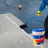 Revêtement liquide imperméable en polyuréthane pour toitures et bassins, membrane éco-responsable hautement élastique, garantie 3 ans