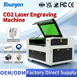 Machine de gravure et de découpe laser CO2 7050, en vente directe d’usine, pour le bois, l’acrylique et les matériaux non métalliques; puissances 60 W, 80 W, 100W et 130W; grande vitesse - Product Image 1
