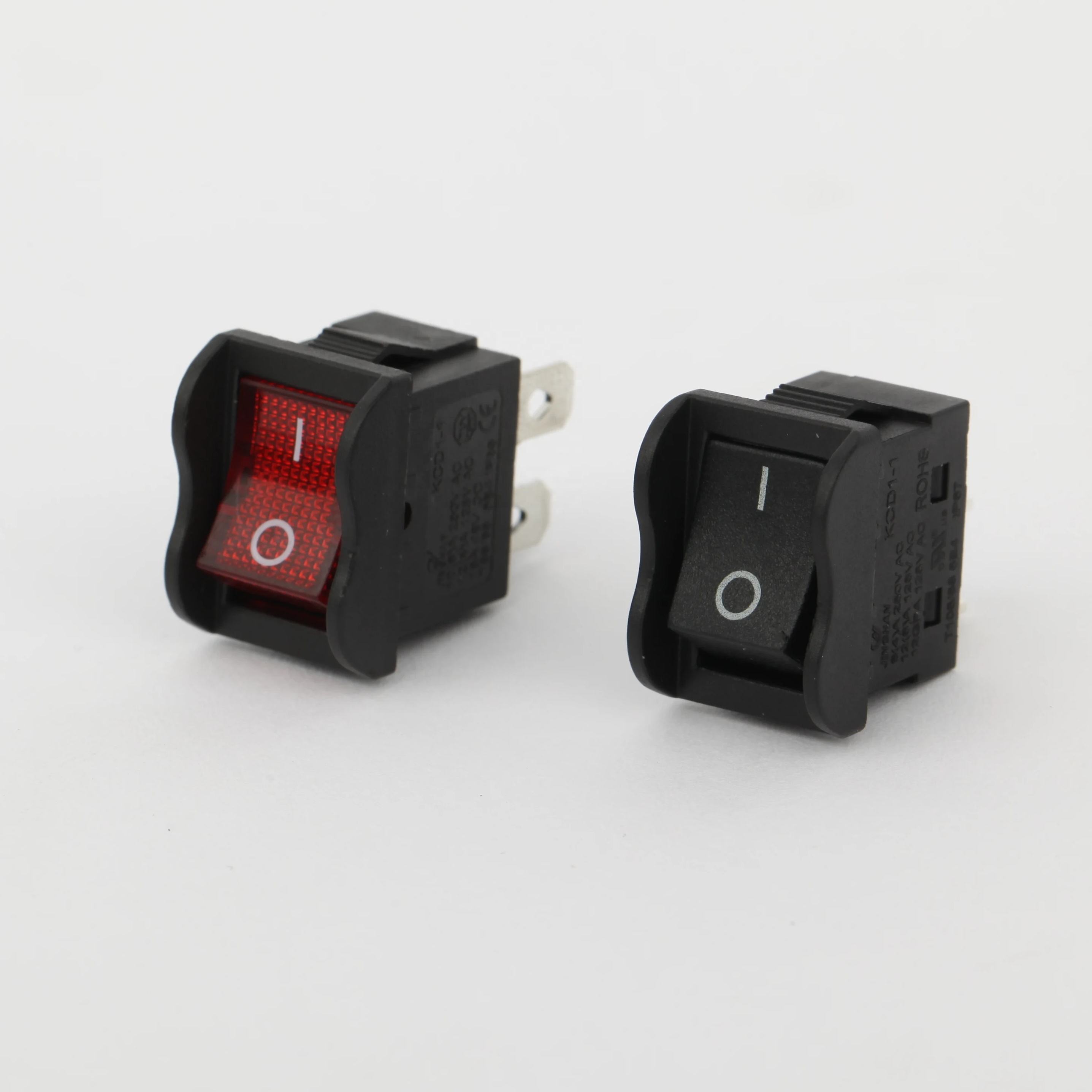 10 Interruttori A Bilanciere ON/OFF - 2 Poli SPST, 12V, Con Cavi E Foro 19x12 Mm - Foto 5