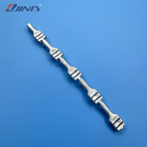 Terminali Femmina JINDA 6.3mm 0.8 Opachi in Stagno, Connettore Faston in Ottone a Connessione Rapida, <span class=keywords><strong>Terminale</strong></span> a Forcella a Doppia Crimpatura - Product Image 2