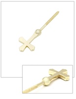 LILONG LC-1028 Accesorios para Ataúdes Funerarios Estilo Europeo para Adultos, Plástico y Aleación de Zinc, Opciones de Acabado Personalizadas, ODM OEM, Tornillo Cruzado
