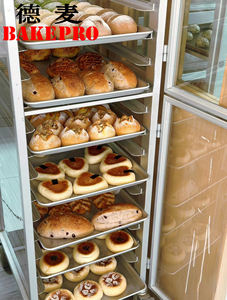 BACKPRO 18 Tier us x us us Aluminum عربة ترولي لمطعم الفندق كعك خَبز مخابز + تبريد + رف - Product Image 4