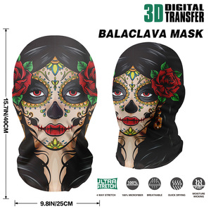 Nouveau design de cagoule coupe-vent Eagle Wolf pour motocyclette Masque facial personnalisé de célébrités en stock - Product Image 3